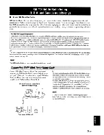 Предварительный просмотр 128 страницы Yamaha YSP-4000 Owner'S Manual