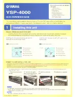 Предварительный просмотр 137 страницы Yamaha YSP-4000 Owner'S Manual