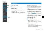 Preview for 79 page of Yamaha YSP-5600 Quick Reference Manual