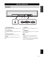 Preview for 9 page of Yamaha YSP-600 Owner'S Manual