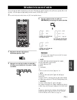 Preview for 165 page of Yamaha YSP-600 Owner'S Manual