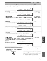 Preview for 167 page of Yamaha YSP-600 Owner'S Manual