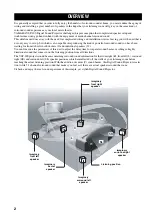 Предварительный просмотр 4 страницы Yamaha YSP 800 - Digital Sound Projector Five CH Speaker Owner'S Manual