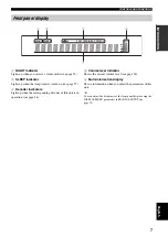 Предварительный просмотр 9 страницы Yamaha YSP 800 - Digital Sound Projector Five CH Speaker Owner'S Manual