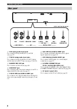 Предварительный просмотр 10 страницы Yamaha YSP 800 - Digital Sound Projector Five CH Speaker Owner'S Manual