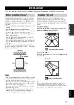 Предварительный просмотр 13 страницы Yamaha YSP 800 - Digital Sound Projector Five CH Speaker Owner'S Manual