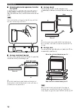 Предварительный просмотр 14 страницы Yamaha YSP 800 - Digital Sound Projector Five CH Speaker Owner'S Manual