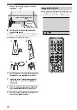 Предварительный просмотр 30 страницы Yamaha YSP 800 - Digital Sound Projector Five CH Speaker Owner'S Manual