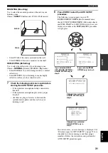 Предварительный просмотр 33 страницы Yamaha YSP 800 - Digital Sound Projector Five CH Speaker Owner'S Manual