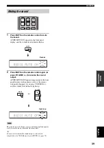 Предварительный просмотр 41 страницы Yamaha YSP 800 - Digital Sound Projector Five CH Speaker Owner'S Manual