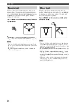 Предварительный просмотр 44 страницы Yamaha YSP 800 - Digital Sound Projector Five CH Speaker Owner'S Manual