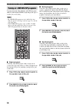 Предварительный просмотр 52 страницы Yamaha YSP 800 - Digital Sound Projector Five CH Speaker Owner'S Manual