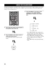 Предварительный просмотр 54 страницы Yamaha YSP 800 - Digital Sound Projector Five CH Speaker Owner'S Manual