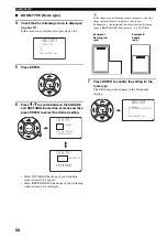 Предварительный просмотр 60 страницы Yamaha YSP 800 - Digital Sound Projector Five CH Speaker Owner'S Manual