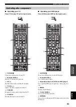 Предварительный просмотр 85 страницы Yamaha YSP 800 - Digital Sound Projector Five CH Speaker Owner'S Manual