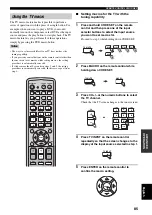 Предварительный просмотр 87 страницы Yamaha YSP 800 - Digital Sound Projector Five CH Speaker Owner'S Manual