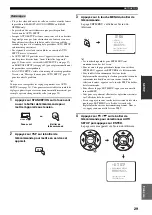 Предварительный просмотр 124 страницы Yamaha YSP 800 - Digital Sound Projector Five CH Speaker Owner'S Manual