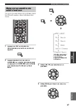 Предварительный просмотр 142 страницы Yamaha YSP 800 - Digital Sound Projector Five CH Speaker Owner'S Manual