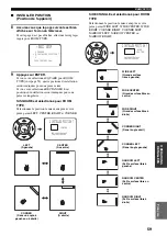 Предварительный просмотр 154 страницы Yamaha YSP 800 - Digital Sound Projector Five CH Speaker Owner'S Manual