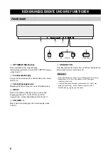 Предварительный просмотр 194 страницы Yamaha YSP 800 - Digital Sound Projector Five CH Speaker Owner'S Manual