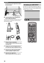 Предварительный просмотр 216 страницы Yamaha YSP 800 - Digital Sound Projector Five CH Speaker Owner'S Manual