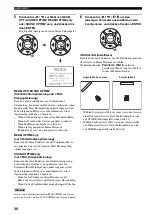 Предварительный просмотр 218 страницы Yamaha YSP 800 - Digital Sound Projector Five CH Speaker Owner'S Manual