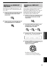 Предварительный просмотр 239 страницы Yamaha YSP 800 - Digital Sound Projector Five CH Speaker Owner'S Manual