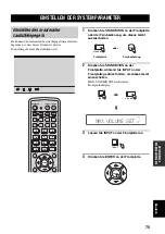 Предварительный просмотр 263 страницы Yamaha YSP 800 - Digital Sound Projector Five CH Speaker Owner'S Manual