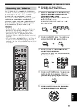 Предварительный просмотр 273 страницы Yamaha YSP 800 - Digital Sound Projector Five CH Speaker Owner'S Manual