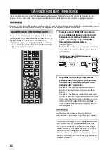 Предварительный просмотр 363 страницы Yamaha YSP 800 - Digital Sound Projector Five CH Speaker Owner'S Manual