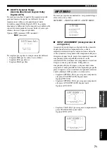 Предварительный просмотр 445 страницы Yamaha YSP 800 - Digital Sound Projector Five CH Speaker Owner'S Manual