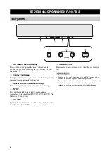 Предварительный просмотр 566 страницы Yamaha YSP 800 - Digital Sound Projector Five CH Speaker Owner'S Manual