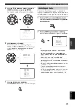 Предварительный просмотр 595 страницы Yamaha YSP 800 - Digital Sound Projector Five CH Speaker Owner'S Manual