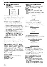 Предварительный просмотр 630 страницы Yamaha YSP 800 - Digital Sound Projector Five CH Speaker Owner'S Manual