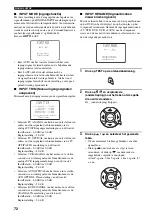 Предварительный просмотр 632 страницы Yamaha YSP 800 - Digital Sound Projector Five CH Speaker Owner'S Manual