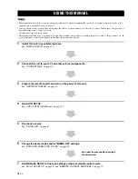 Предварительный просмотр 8 страницы Yamaha YSP-900BL Owner'S Manual