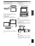 Предварительный просмотр 17 страницы Yamaha YSP-900BL Owner'S Manual