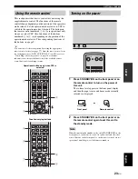 Предварительный просмотр 27 страницы Yamaha YSP-900BL Owner'S Manual