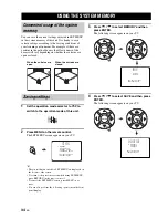 Предварительный просмотр 38 страницы Yamaha YSP-900BL Owner'S Manual