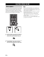 Предварительный просмотр 50 страницы Yamaha YSP-900BL Owner'S Manual