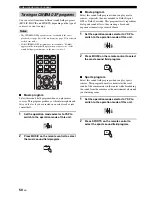 Предварительный просмотр 54 страницы Yamaha YSP-900BL Owner'S Manual