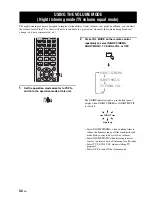 Предварительный просмотр 56 страницы Yamaha YSP-900BL Owner'S Manual