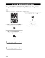 Предварительный просмотр 58 страницы Yamaha YSP-900BL Owner'S Manual