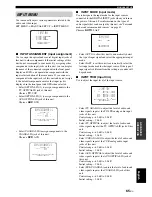 Предварительный просмотр 69 страницы Yamaha YSP-900BL Owner'S Manual