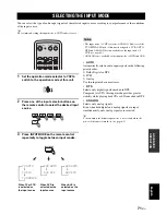 Предварительный просмотр 75 страницы Yamaha YSP-900BL Owner'S Manual