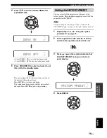 Предварительный просмотр 79 страницы Yamaha YSP-900BL Owner'S Manual