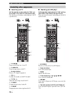 Предварительный просмотр 82 страницы Yamaha YSP-900BL Owner'S Manual