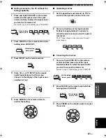 Предварительный просмотр 85 страницы Yamaha YSP-900BL Owner'S Manual