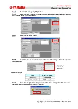 Preview for 95 page of Yamaha YSP10 Service Information