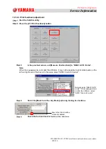 Preview for 105 page of Yamaha YSP10 Service Information